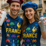 World Cup Art Mundial - Invader - France - Recycled unisex sports jersey