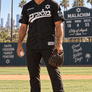 Los Angeles Malachim Gabriel 55 -מלאכים גַּבְרִיאֵל Recycled baseball jersey