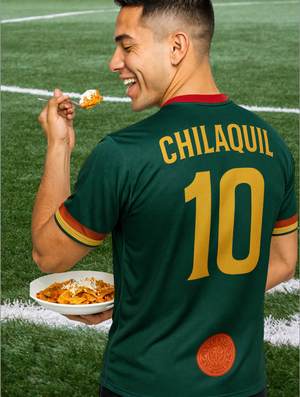 El Tri - Limited Edition - Mexico Oro Green Chilaquil 10 - Recycled unisex sports jersey