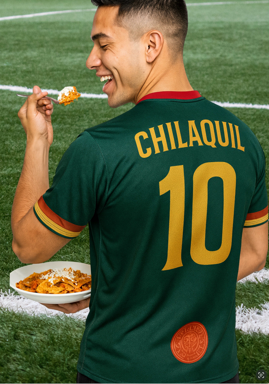 El Tri - Limited Edition - Mexico Oro Green Chilaquil 10 - Recycled unisex sports jersey