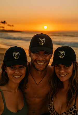 Israel Soccer - Distressed Dad Hat