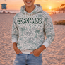 Coronado Surf K. Haring Style - Unisex cotton hoodie