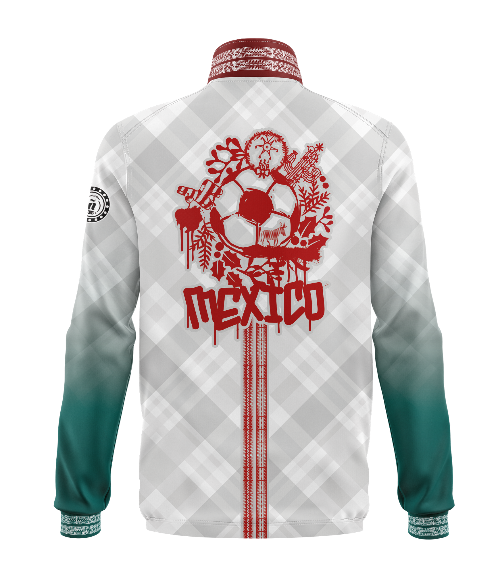 SPENGLISH Mexico Soccer Track Jacket Mexico National Team