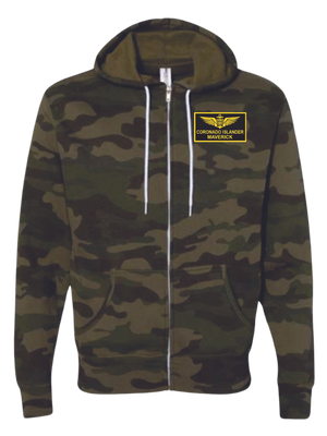 Top Gun Coronado Camo Zip Hoodie - Available at Nicky Rotens as well!