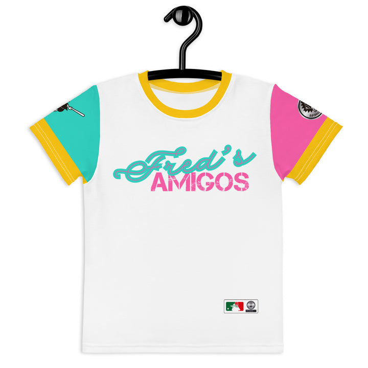 Fred's Friends White - Kids crew neck t-shirt