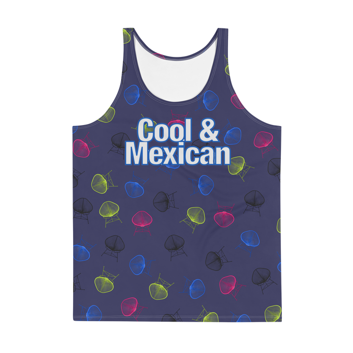 Cool & Mexican Acapulco Chairs - Unisex Tank Top