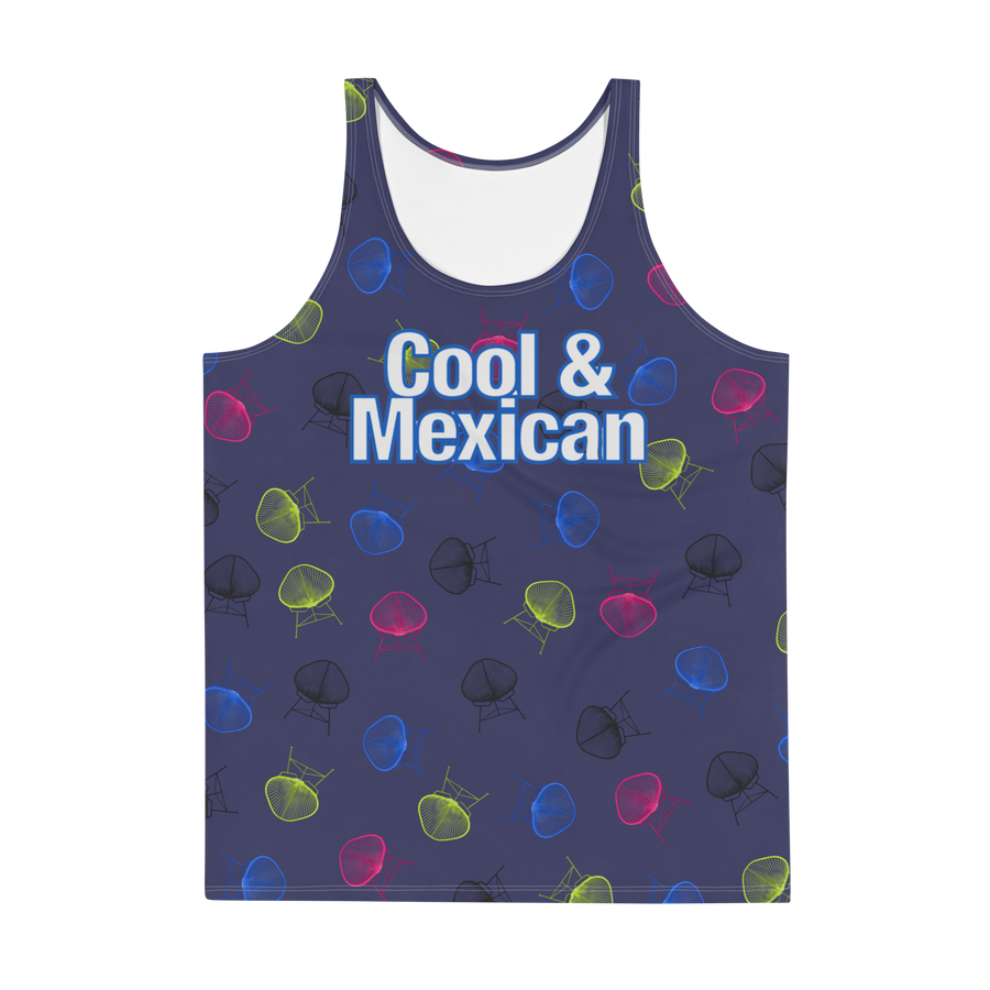 Cool & Mexican Acapulco Chairs - Unisex Tank Top