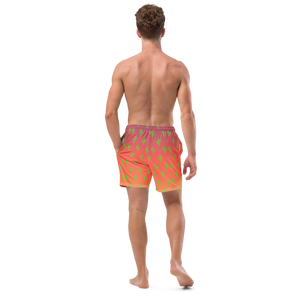 Cool & Mexican Sunset Cacti - All-Over Print Recycled Swim Trunks