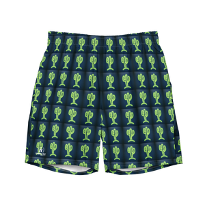 Cool & Mexican Neon Cacti -  All-Over Print Recycled Swim Trunks