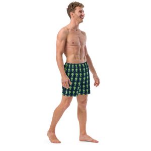 Cool & Mexican Neon Cacti -  All-Over Print Recycled Swim Trunks