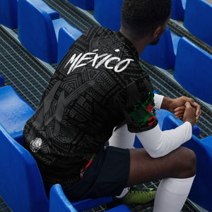 El Tri - Seleccion Mexicana - Mexico National team - MX Noir Artsy - Recycled unisex sports jersey