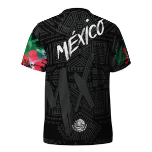 El Tri - Seleccion Mexicana - Mexico National team - MX Noir Artsy - Recycled unisex sports jersey