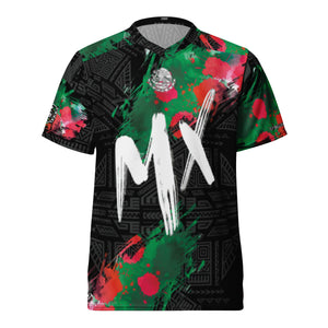 El Tri - Seleccion Mexicana - Mexico National team - MX Noir Artsy - Recycled unisex sports jersey