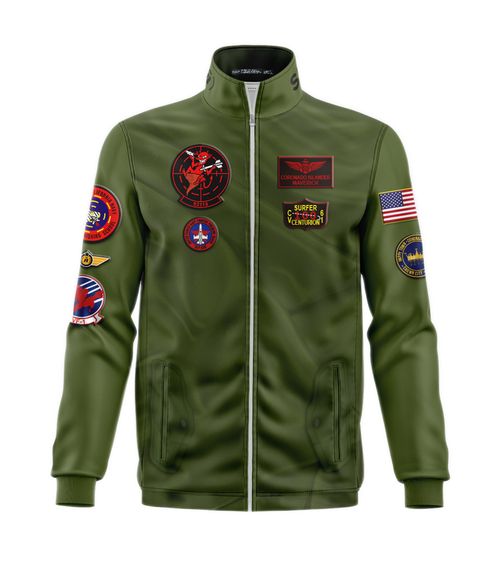 Top Gun Parody for Coronado Islanders Track Jacket by SPƎNGLISH (ñ) - Unisex track jacket