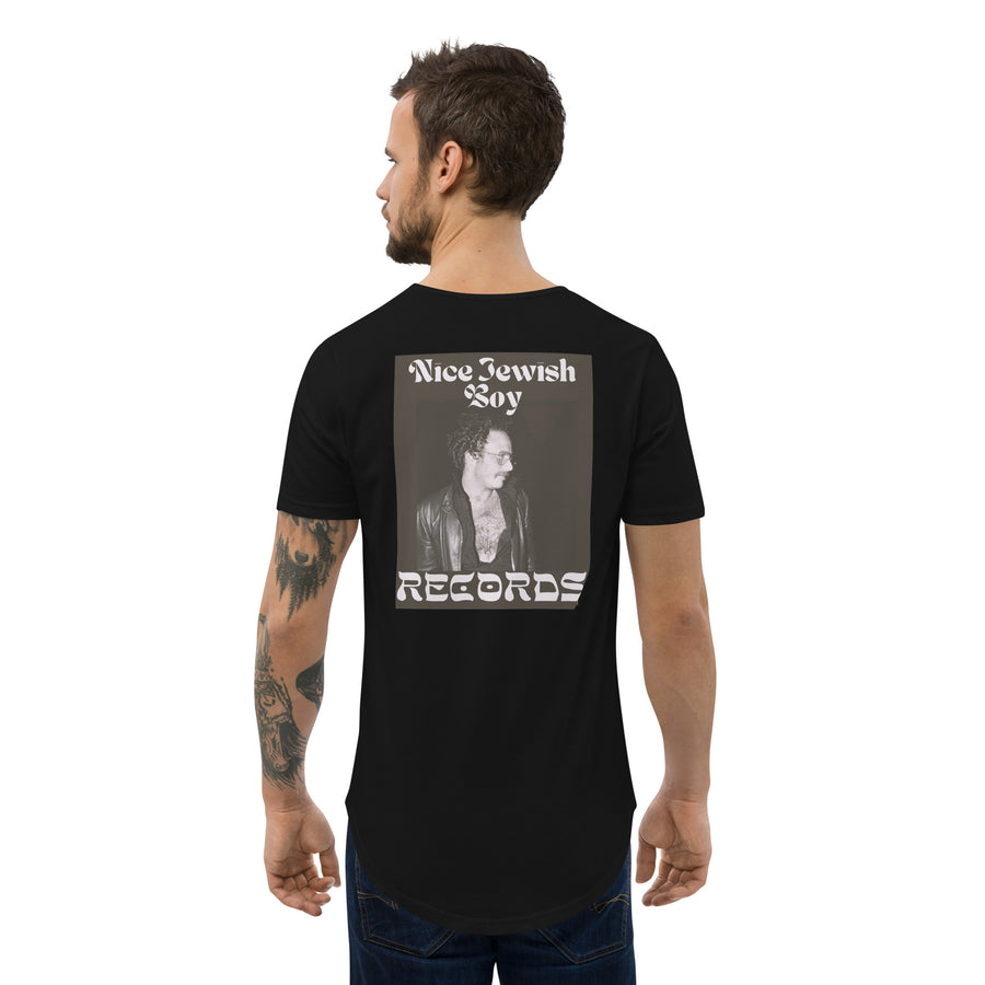 Nice Jewish Boy Records - Men's Curved Hem T-Shirt