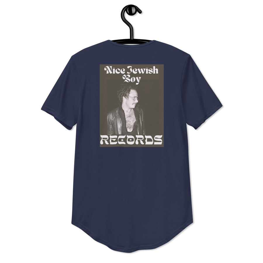 Nice Jewish Boy Records - Men's Curved Hem T-Shirt