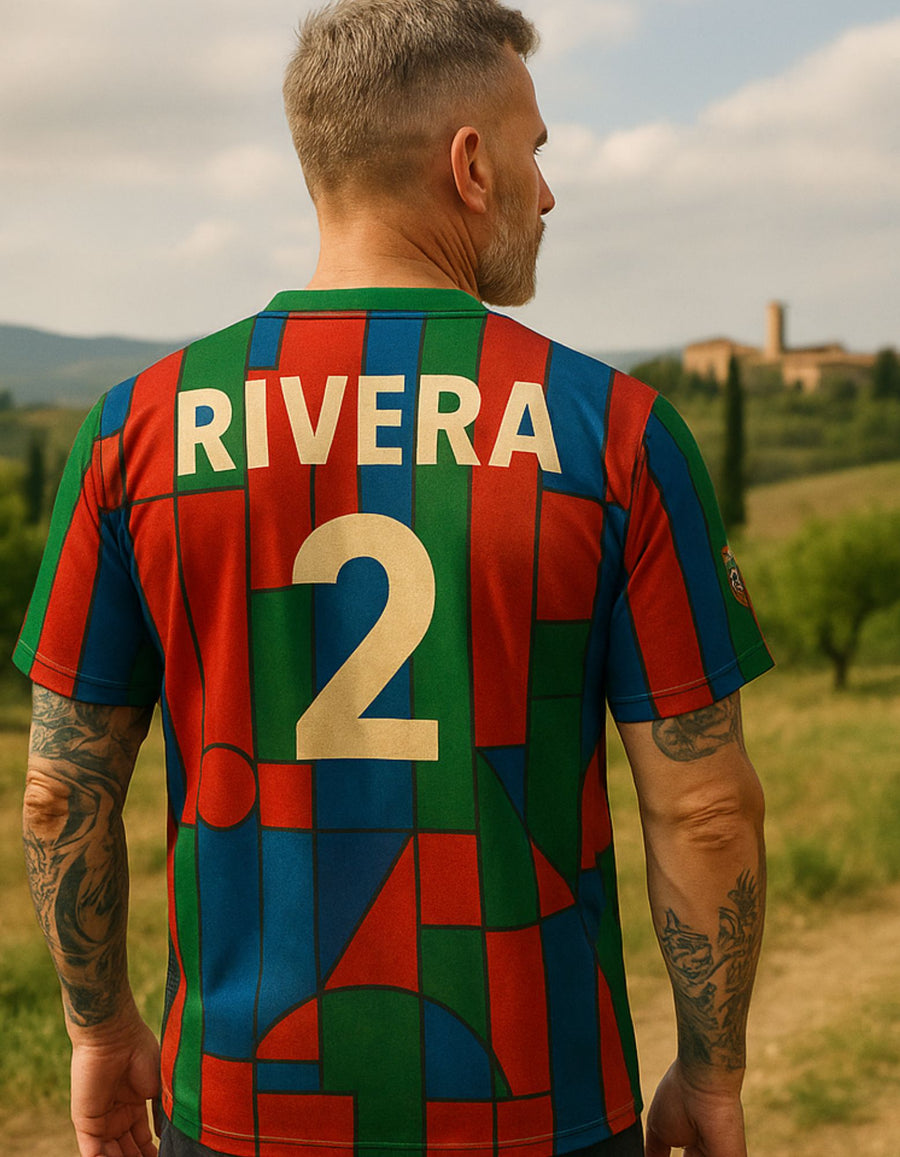 EL TRI - MEXICO - LIMITED EDITION -Diego Rivera Style - Perico- Recycled unisex sports jersey