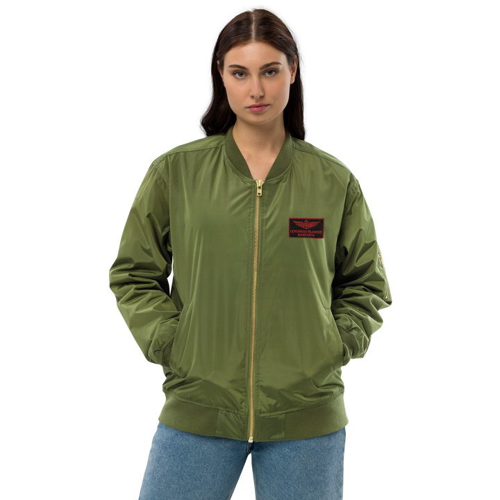 top coronado maverick - Premium recycled bomber jacket