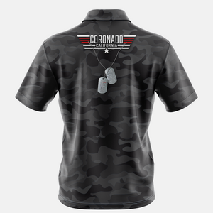 Top Gun Coronado - 3 botton Polo