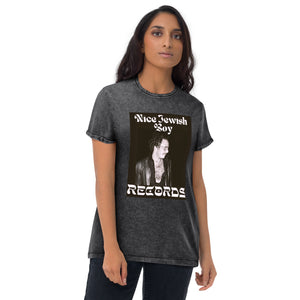 Nicer Jewish Boy Records - Denim T-Shirt
