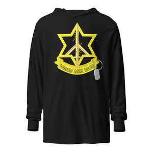 IDF - Israel Defense Forces - Peace and Love - Hooded long-sleeve tee