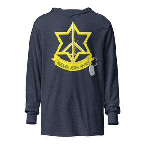 IDF - Israel Defense Forces - Peace and Love - Hooded long-sleeve tee