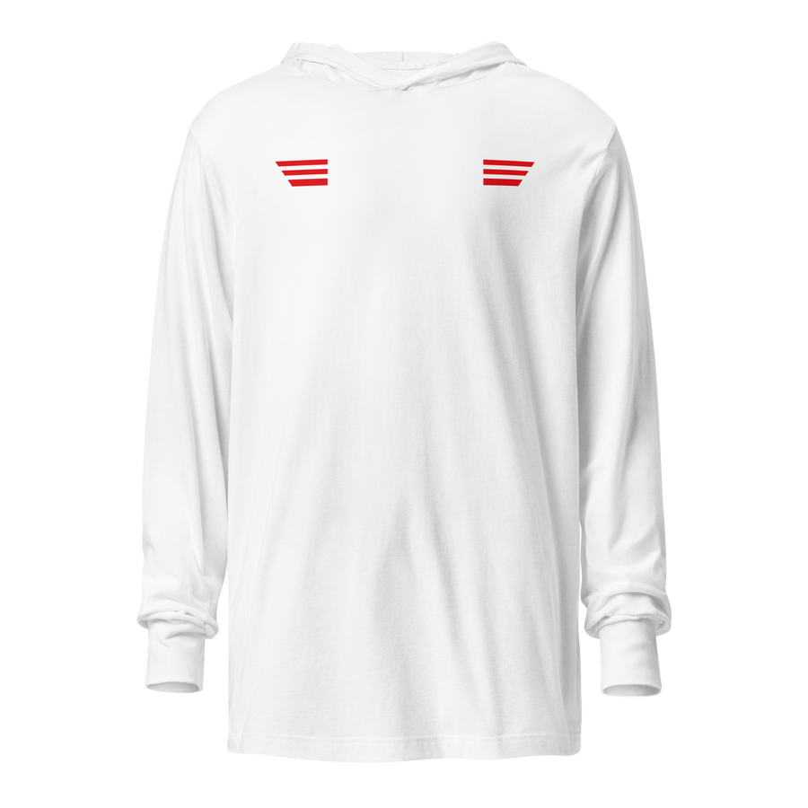 Top Coronado. - Hooded long-sleeve tee