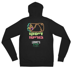 Disco Burrito - Unisex zip hoodie