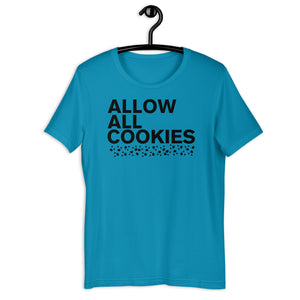 Allow all cookies - Unisex t-shirt