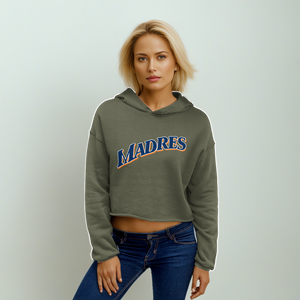 MADRES -  san diego - Crop Hoodie