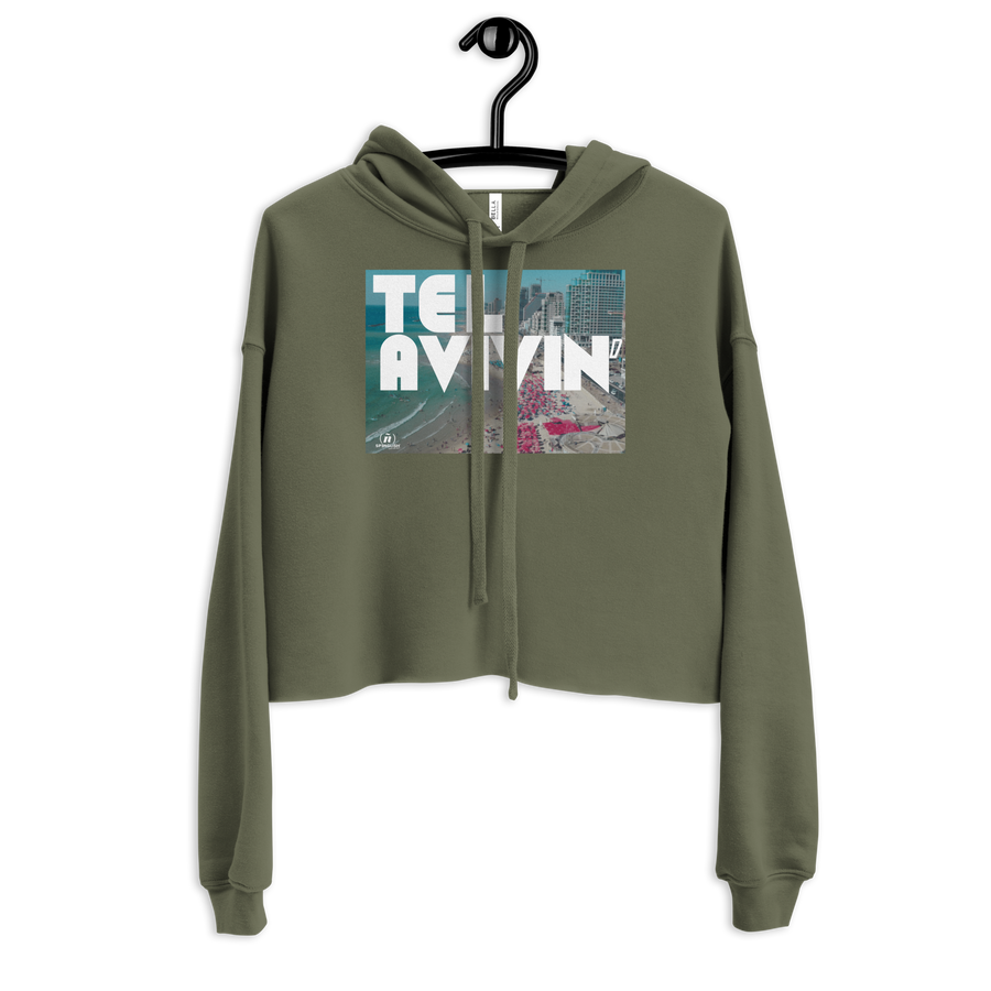 Tel Avivin' - Crop Hoodie