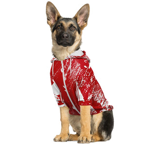 XOLOS VINTAGE RED - DOG HOODIE / CAPUCHA PARA PERRO