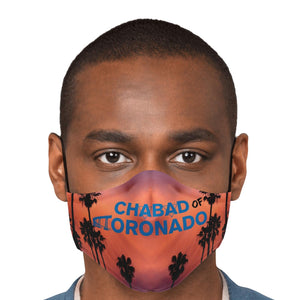 CHABAD CORONADO SUNSET - Printed Face mask