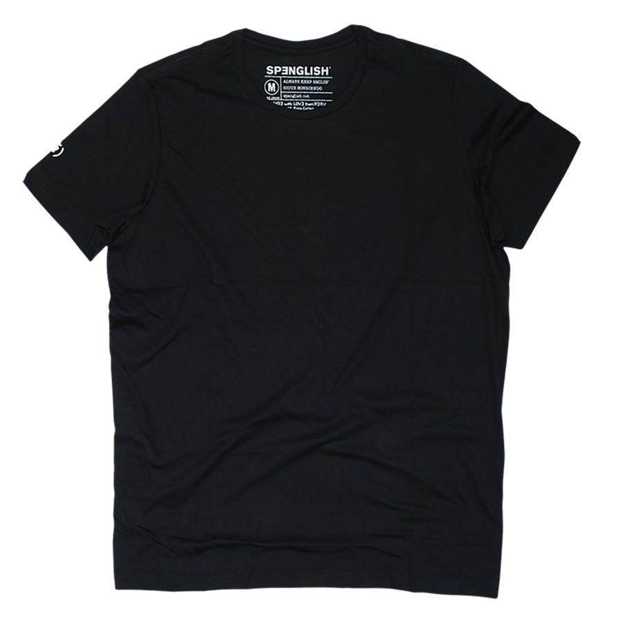 Pima Crew Neck T-shirt // Black