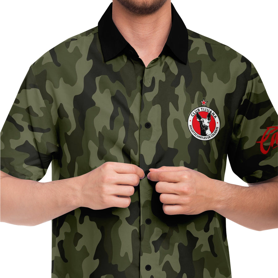 XOLO Camouflage Guayabera  - Bottoned down shirt / guayabera