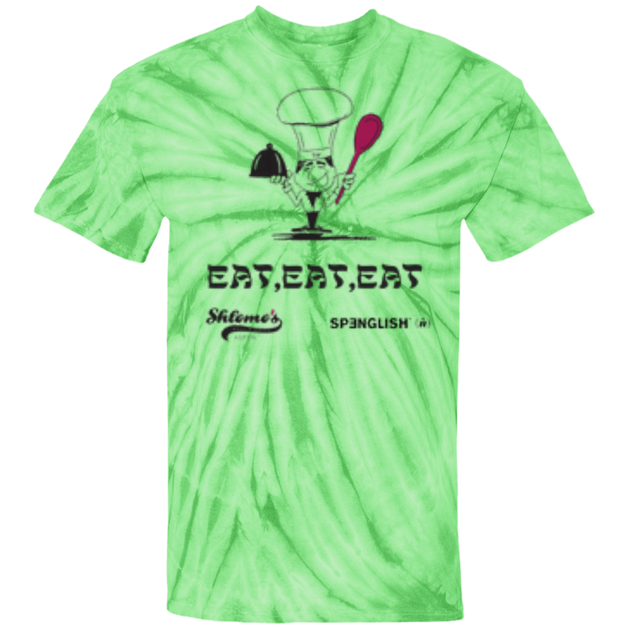 Eat, Eat , Eat - 100% Cotton Tie Dye T-Shirt