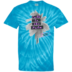TALK TO THE PALM UNISEX 100% Cotton Tie Dye T-Shirt