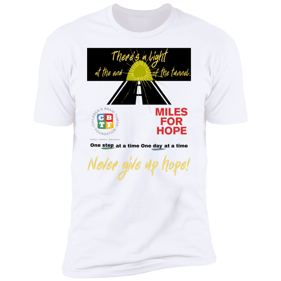 miles for hope - Premium Short Sleeve T-Shirt
