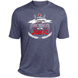 Los Campeones Nacieron en Junio- ST360 Heather Dri-Fit Moisture-Wicking T-Shirt