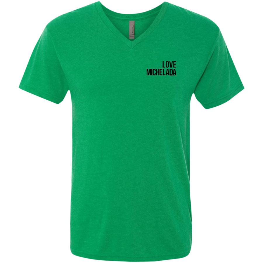 LOVE MICHELADA - Next Level Men's Triblend V-Neck T-Shirt