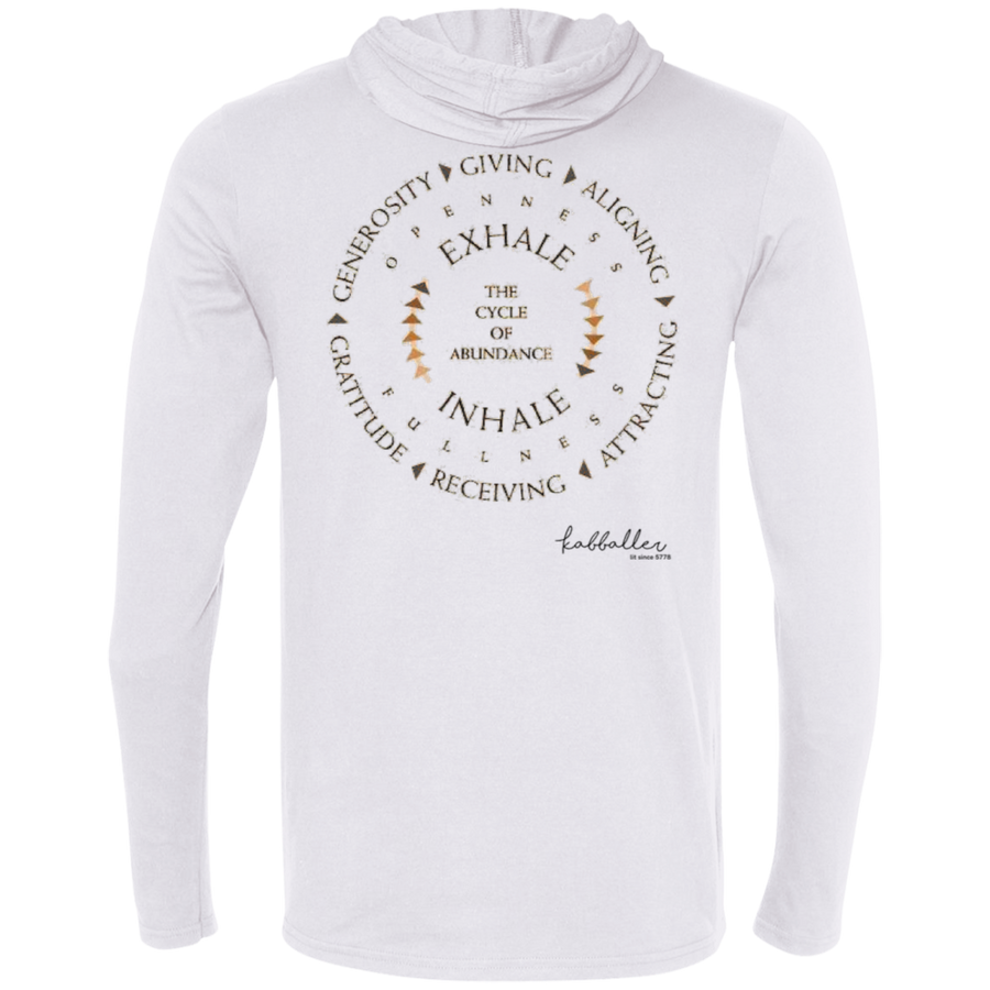 Cycle of Abundance Back - Anvil LS  UNISEX T-Shirt Hoodie