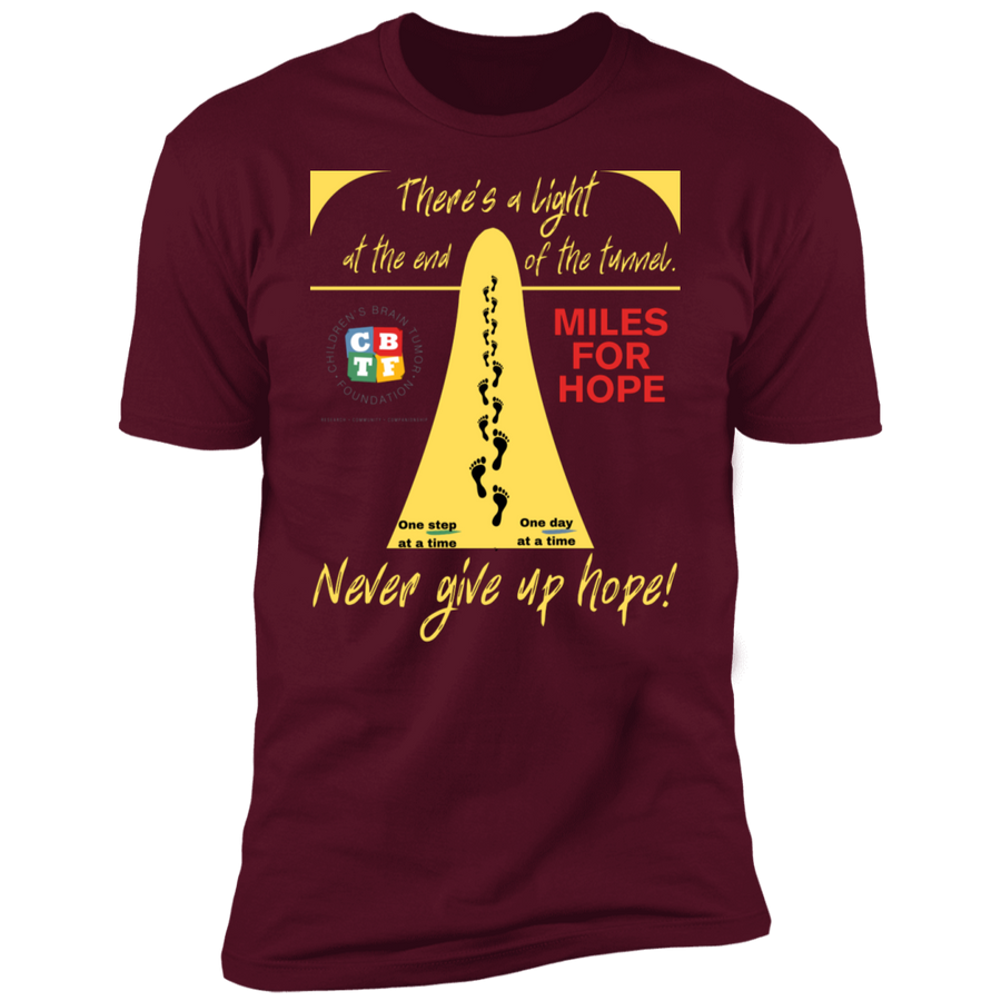 Never give up hope - Premium Short Sleeve T-Shirt