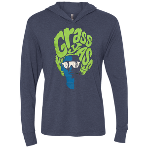 GRASSYASS - NL6021 Unisex Triblend LS Hooded T-Shirt