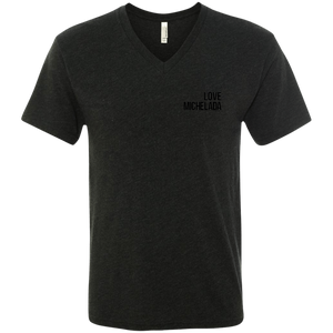 LOVE MICHELADA - Next Level Men's Triblend V-Neck T-Shirt