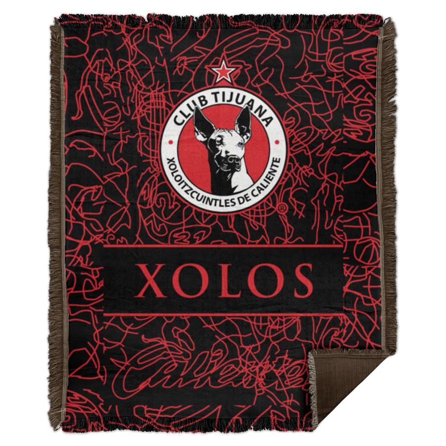XOLOS CLUB TIJUANA - WB56 Woven Blanket - 50x60
