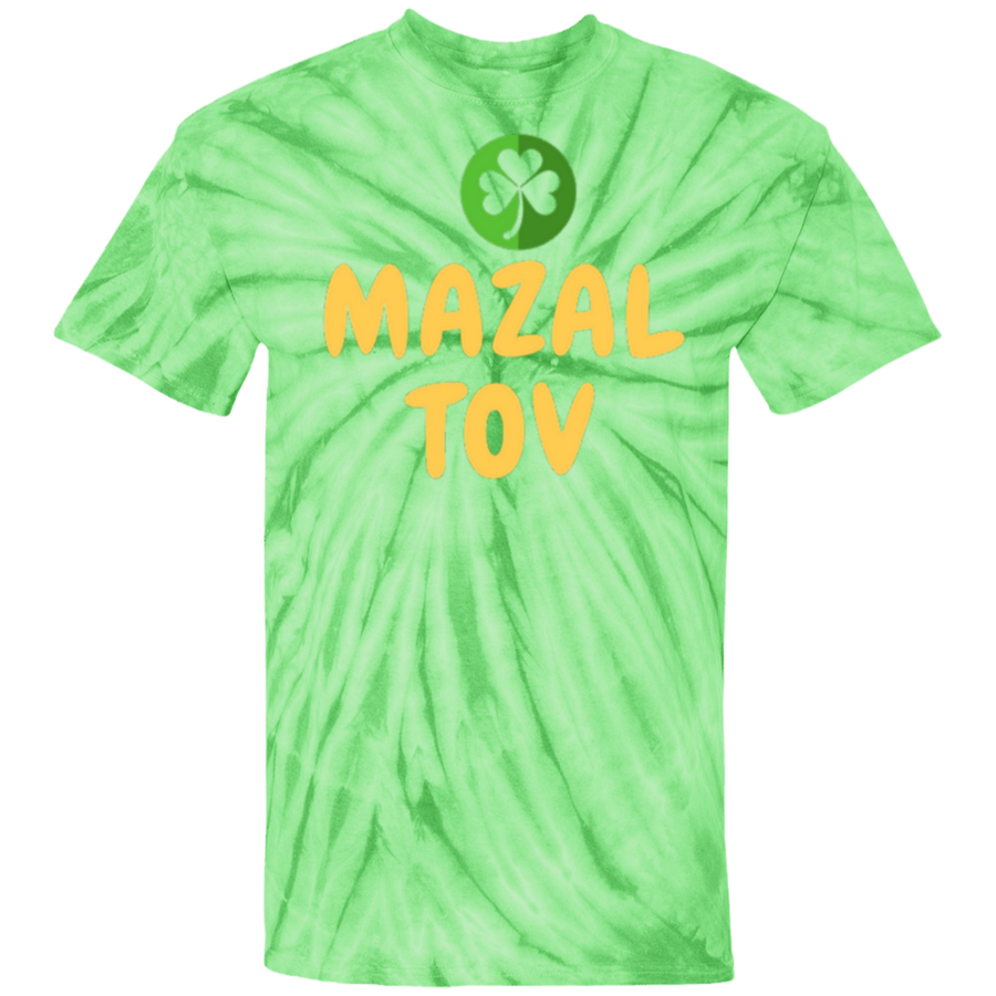 MAZAL TOV - 100% Cotton Tie Dye T-Shirt