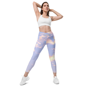 CELESTIAL HOUSE - Crossover leggings with pockets