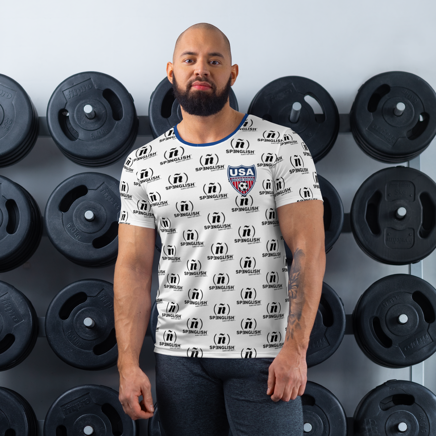 USA - All-Over Print Men's Athletic T-shirt