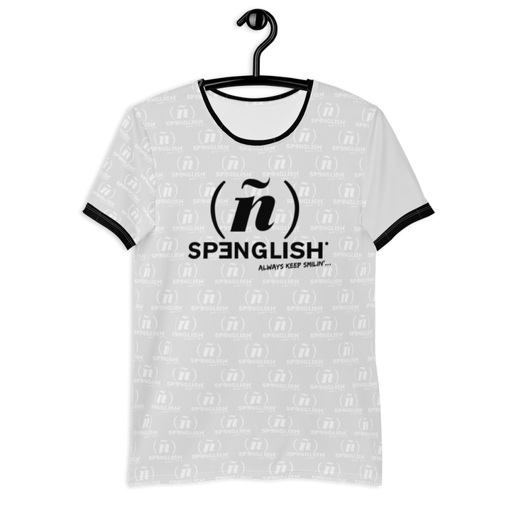 SPƎNGLISH (ñ)  -  All-Over Print Men's Athletic T-shirt