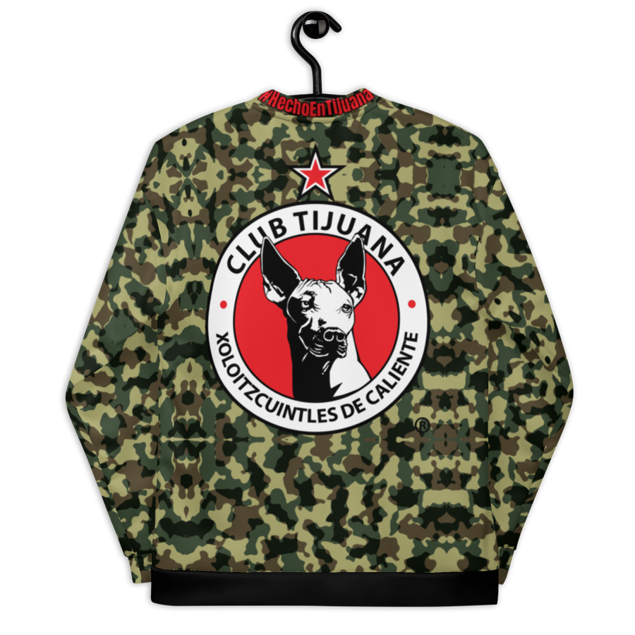 Camouflaje Xolos Hecho en Tijuana - Unisex Bomber Jacket